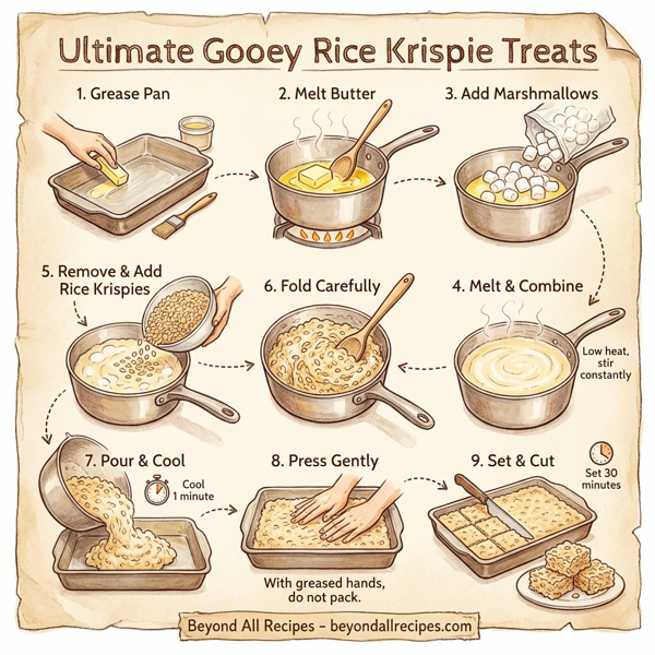 Ultimate Gooey Rice Krispie Treats instructions