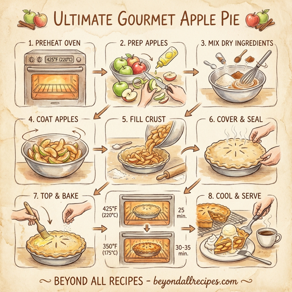 Ultimate Gourmet Apple Pie instructions