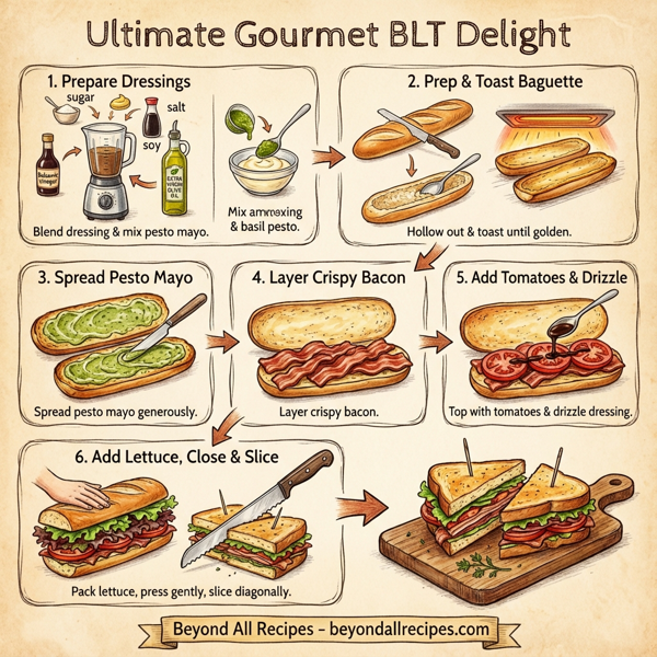 Ultimate Gourmet BLT Delight instructions