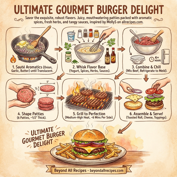 Ultimate Gourmet Burger Delight instructions
