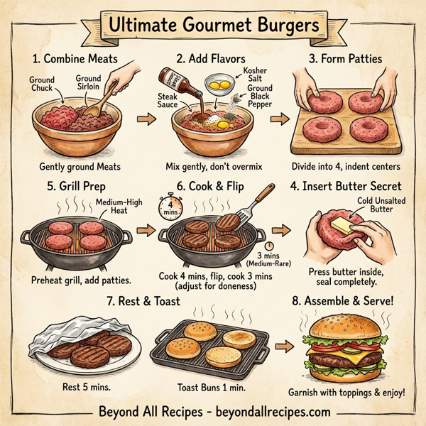 Ultimate Gourmet Burgers instructions
