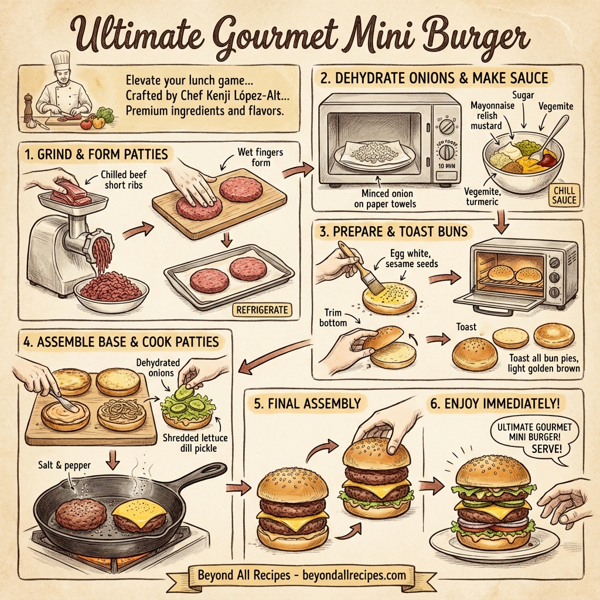 Ultimate Gourmet Mini Burger instructions