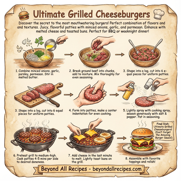Ultimate Grilled Cheeseburgers instructions