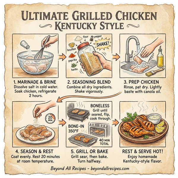 Ultimate Grilled Chicken Kentucky Style instructions