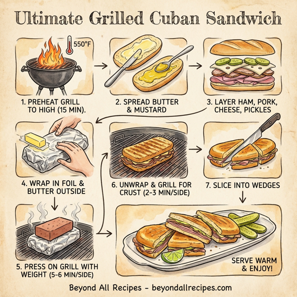 Ultimate Grilled Cuban Sandwich instructions