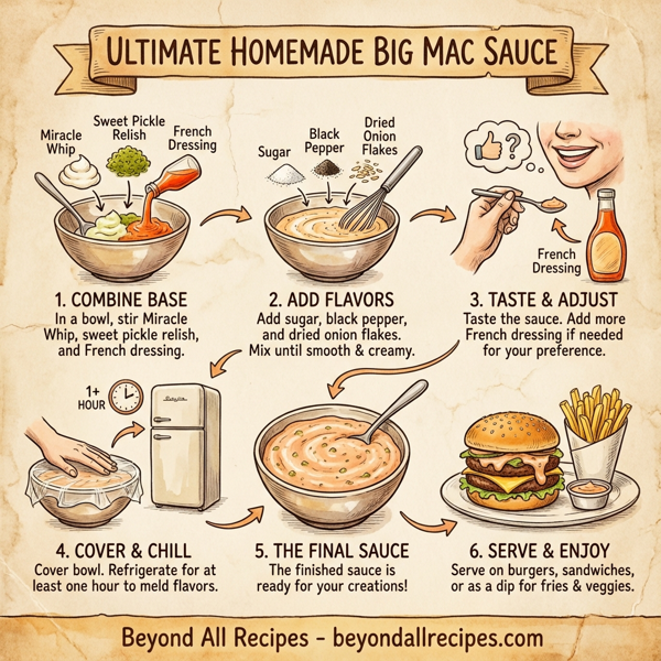 Ultimate Homemade Big Mac Sauce instructions