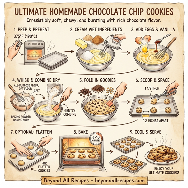 Ultimate Homemade Chocolate Chip Cookies instructions