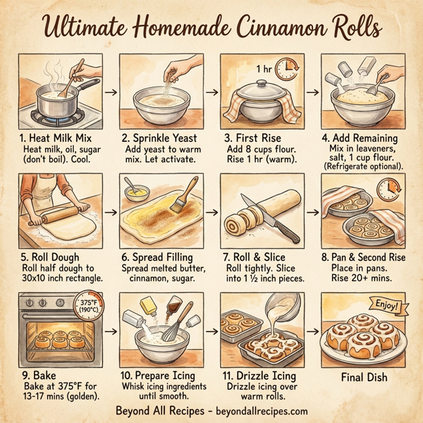 Ultimate Homemade Cinnamon Rolls instructions