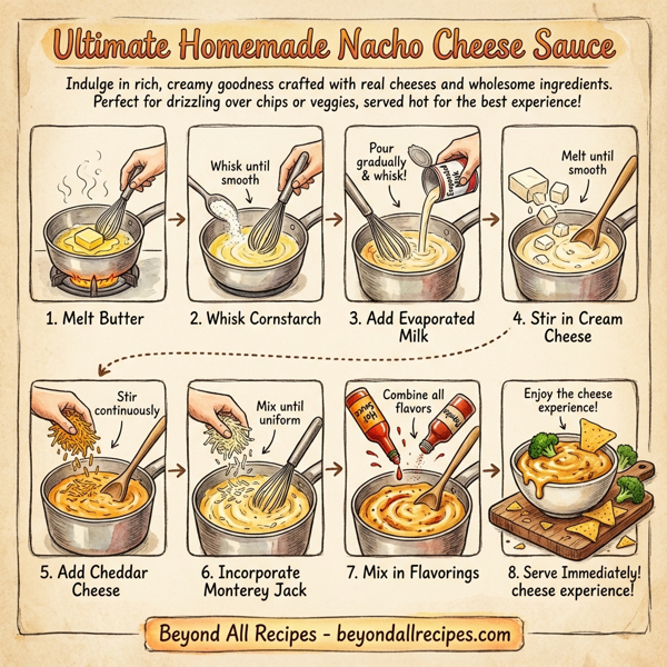 Ultimate Homemade Nacho Cheese Sauce instructions