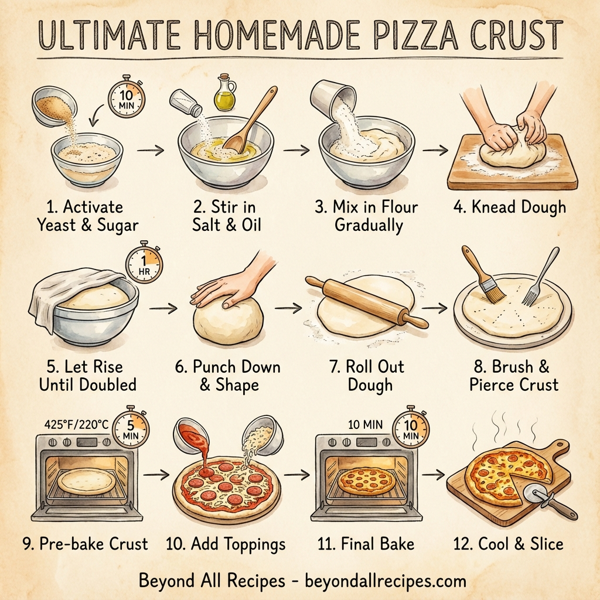 Ultimate Homemade Pizza Crust instructions