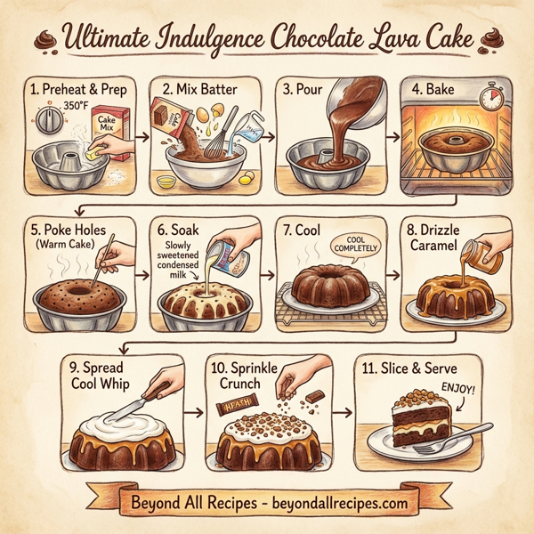 Ultimate Indulgence Chocolate Lava Cake instructions