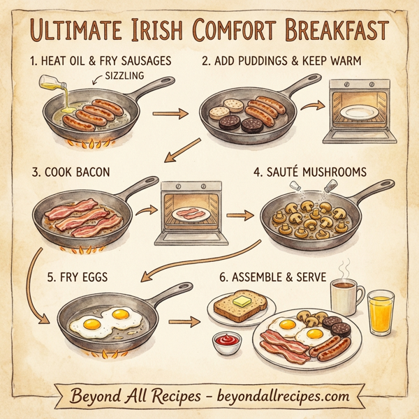 Ultimate Irish Comfort Breakfast instructions