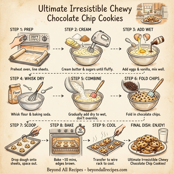 Ultimate Irresistible Chewy Chocolate Chip Cookies instructions