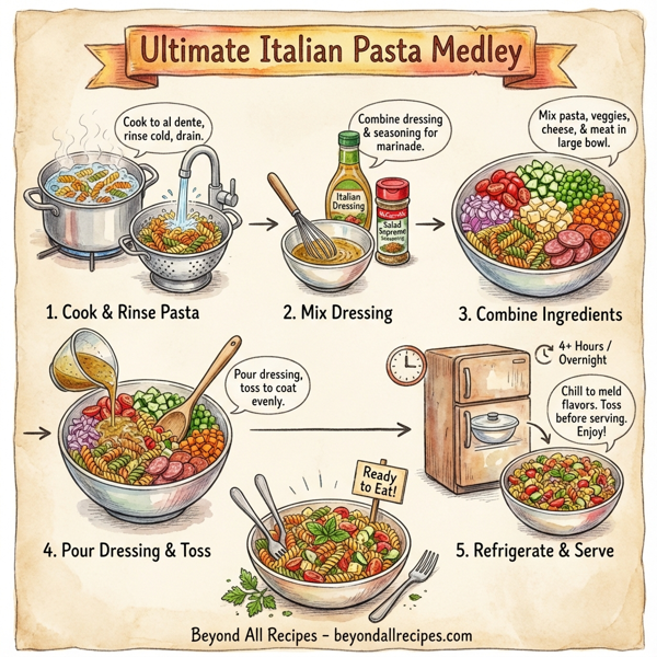 Ultimate Italian Pasta Medley instructions