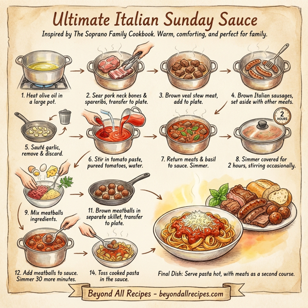 Ultimate Italian Sunday Sauce instructions
