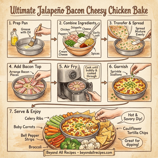 Ultimate Jalapeño Bacon Cheesy Chicken Bake instructions