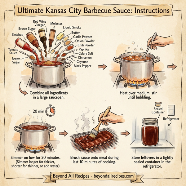 Ultimate Kansas City Barbecue Sauce instructions