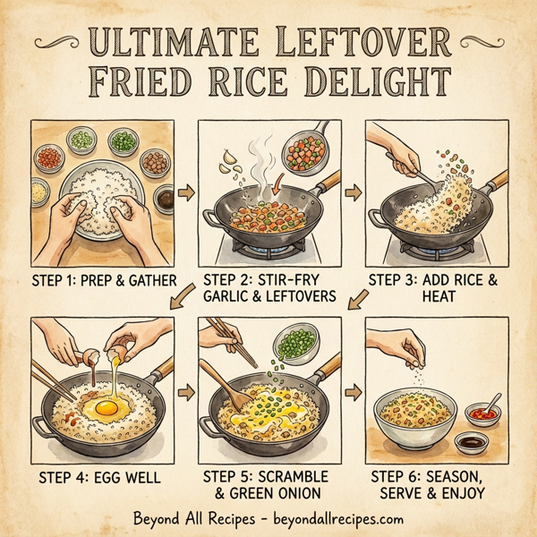 Ultimate Leftover Fried Rice Delight instructions