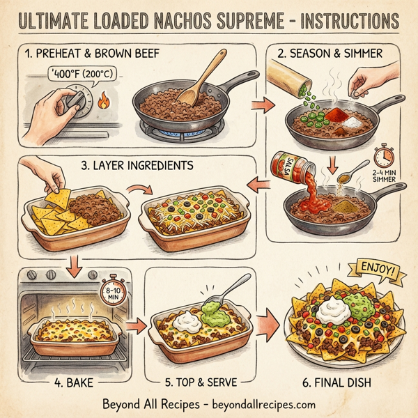 Ultimate Loaded Nachos Supreme instructions