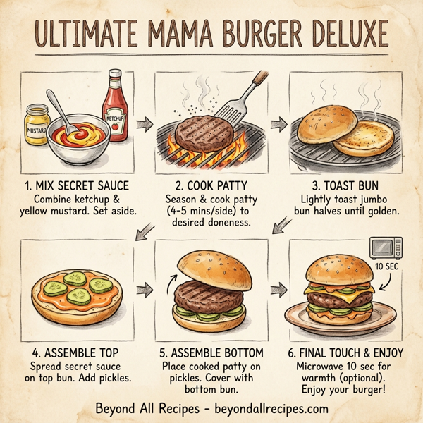 Ultimate Mama Burger Deluxe instructions