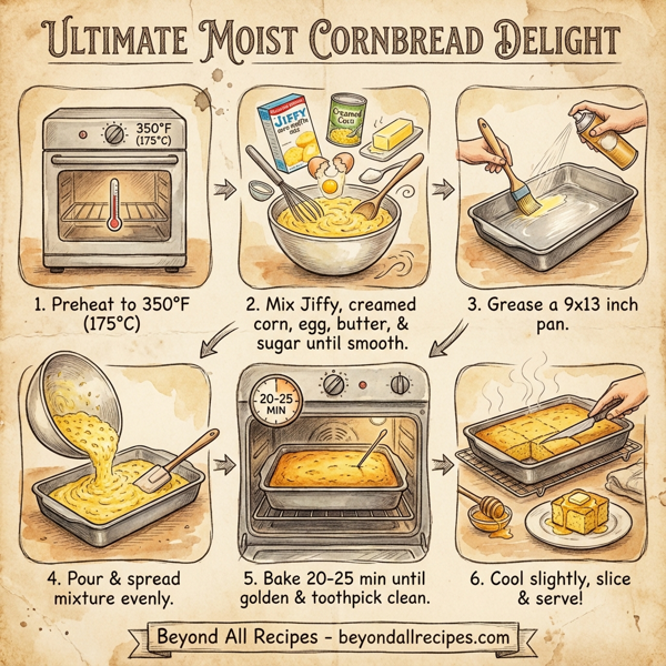 Ultimate Moist Cornbread Delight instructions