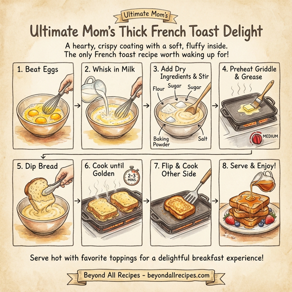 Ultimate Mom's Thick French Toast Delight instructions