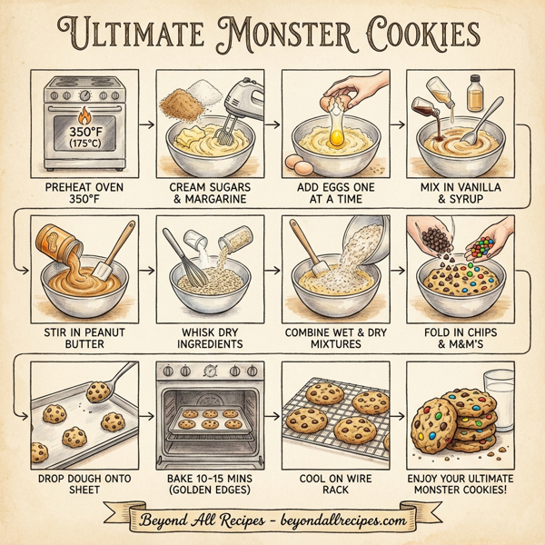 Ultimate Monster Cookies instructions