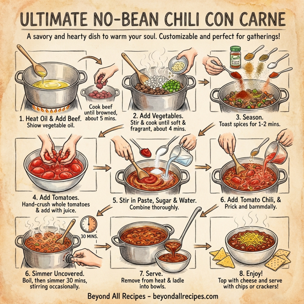 Ultimate No-Bean Chili con Carne instructions