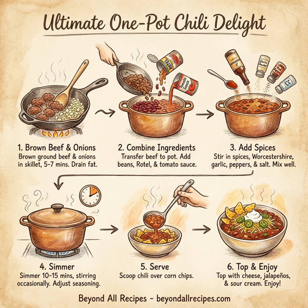 Ultimate One-Pot Chili Delight instructions