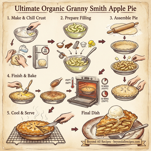 Ultimate Organic Granny Smith Apple Pie instructions