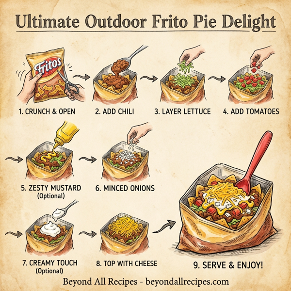 Ultimate Outdoor Frito Pie Delight instructions