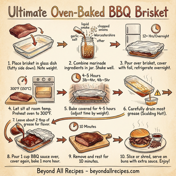 Ultimate Oven-Baked BBQ Brisket instructions