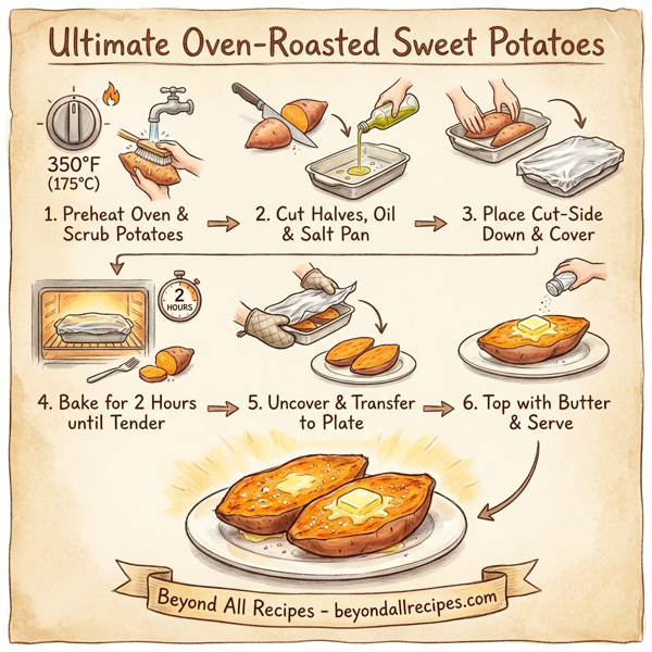 Ultimate Oven-Roasted Sweet Potatoes instructions
