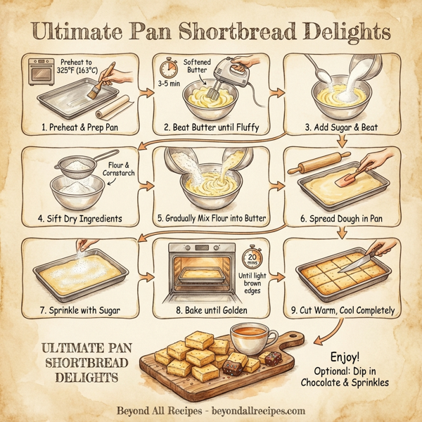Ultimate Pan Shortbread Delights instructions