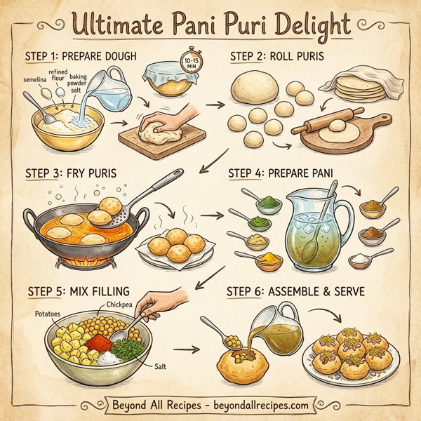 Ultimate Pani Puri Delight instructions
