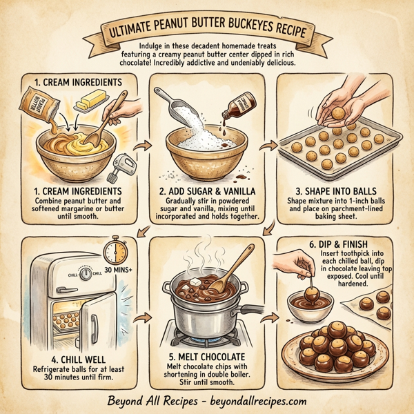 Ultimate Peanut Butter Buckeyes instructions