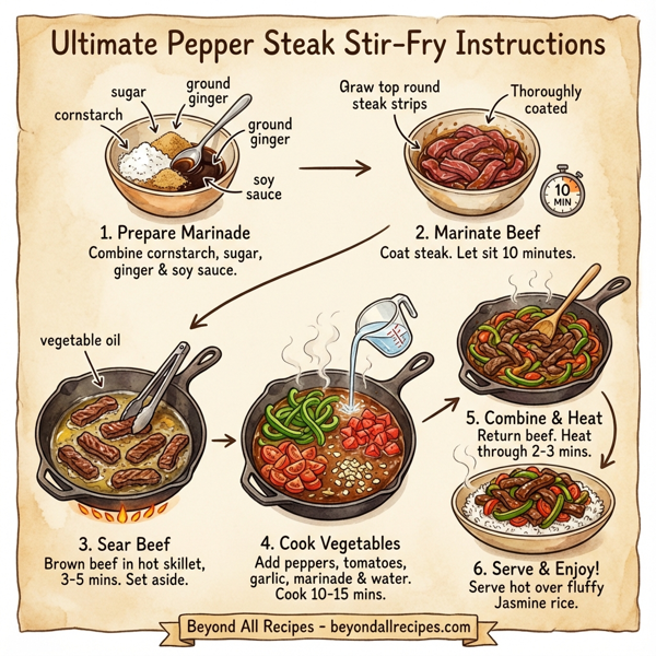 Ultimate Pepper Steak Stir-Fry instructions