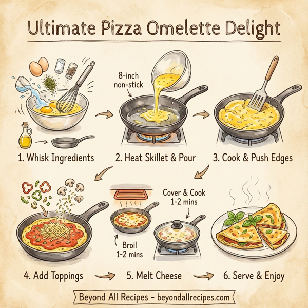 Ultimate Pizza Omelette Delight instructions