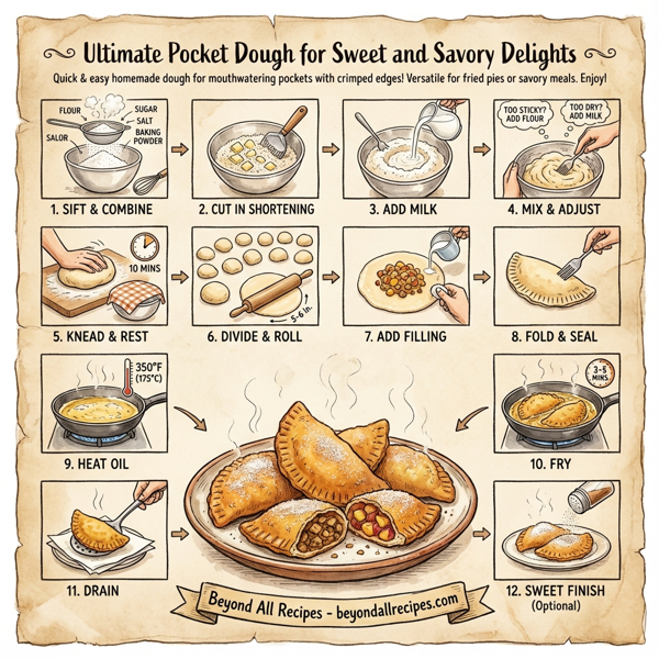 Ultimate Pocket Dough for Sweet and Savory Delights instructions