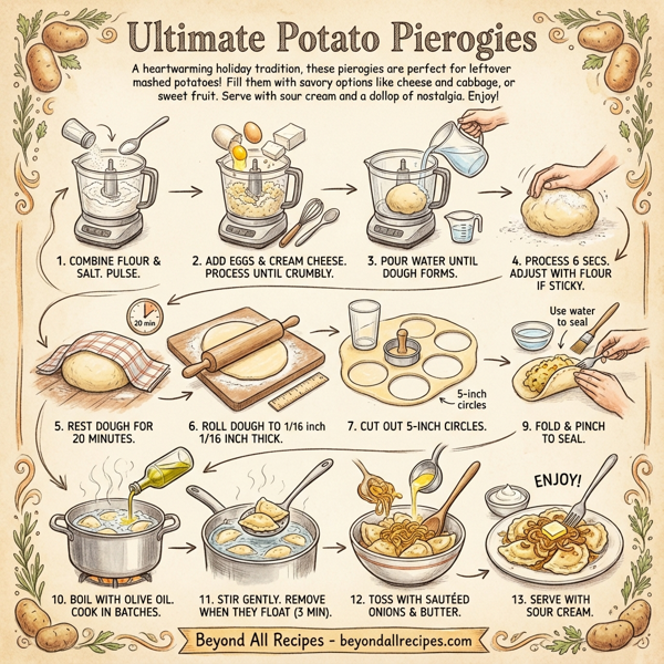 Ultimate Potato Pierogies instructions