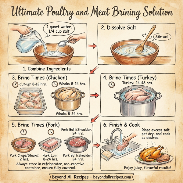 Ultimate Poultry and Meat Brining Solution instructions