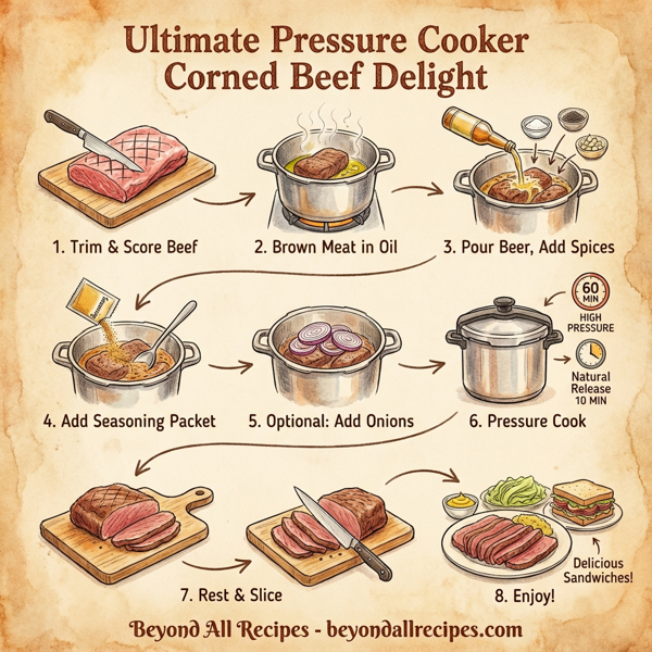 Ultimate Pressure Cooker Corned Beef Delight instructions