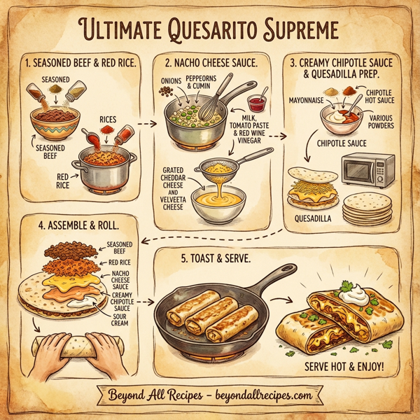 Ultimate Quesarito Supreme instructions