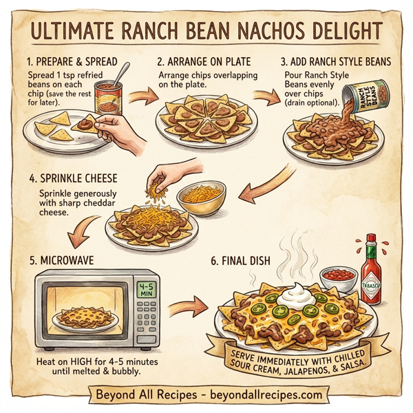 Ultimate Ranch Bean Nachos Delight instructions