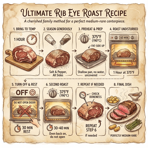 Ultimate Rib Eye Roast instructions