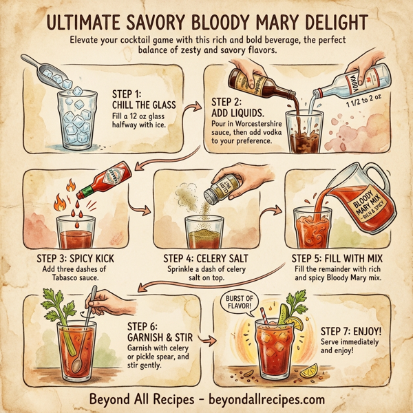 Ultimate Savory Bloody Mary Delight instructions