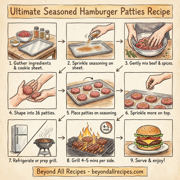 Ultimate Seasoned Hamburger Patties instructions