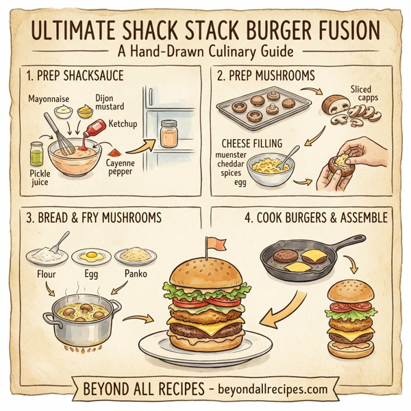 Ultimate Shack Stack Burger Fusion instructions