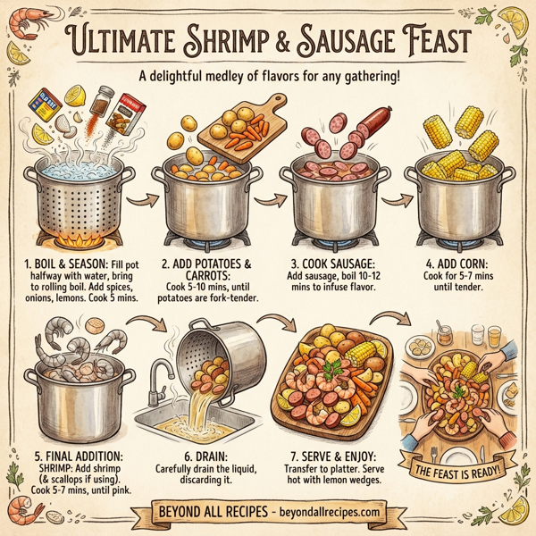 Ultimate Shrimp & Sausage Feast instructions