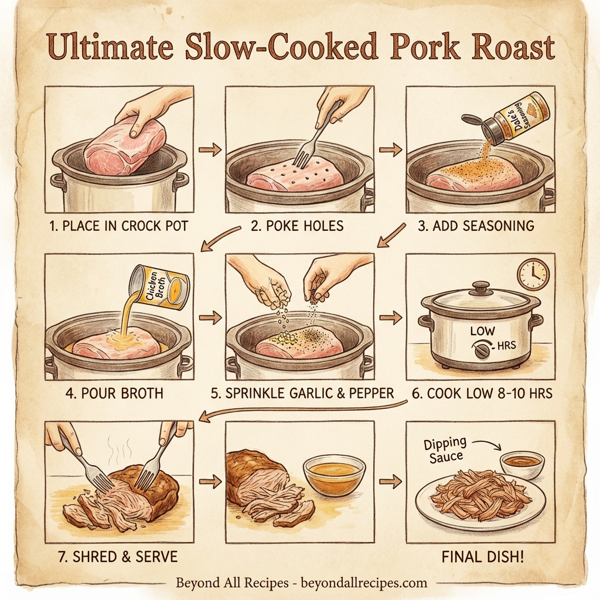 Ultimate Slow-Cooked Pork Roast instructions